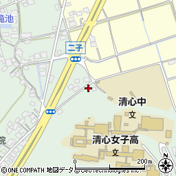 岡山県倉敷市二子1311周辺の地図