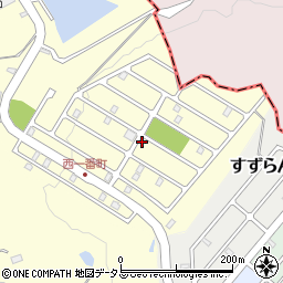 三重県名張市すずらん台西１番町133周辺の地図