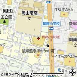 ニトリ岡山奥田店周辺の地図