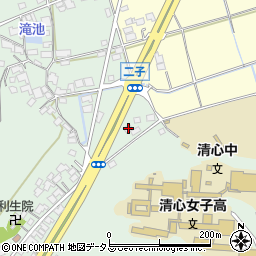 岡山県倉敷市二子1351周辺の地図