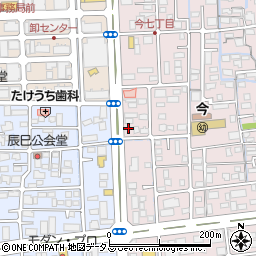 株式会社大森工務店　岡山営業所周辺の地図