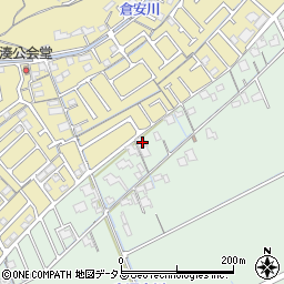 岡山県岡山市中区倉田25周辺の地図