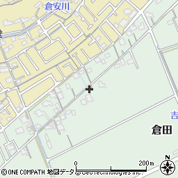 岡山県岡山市中区倉田114周辺の地図