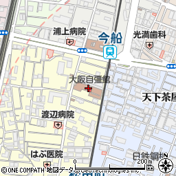 社会福祉法人大阪自彊館周辺の地図