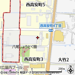 ラニイ福井貨物株式会社　東大阪支店周辺の地図