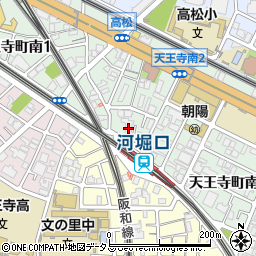 東洋技建工業株式会社　大阪支店周辺の地図