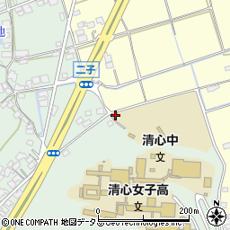 岡山県倉敷市二子1309周辺の地図