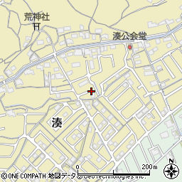 岡山県岡山市中区湊175周辺の地図