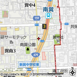 木村アルミ箔株式会社　大阪工場周辺の地図