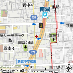 木村アルミ箔大阪工場周辺の地図