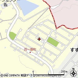 三重県名張市すずらん台西１番町117周辺の地図