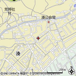 岡山県岡山市中区湊174-5周辺の地図