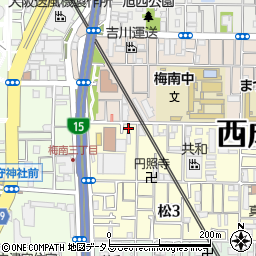 阪神衛生周辺の地図