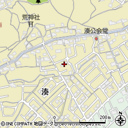 岡山県岡山市中区湊176周辺の地図