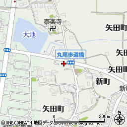奈良県大和郡山市矢田町543-7周辺の地図