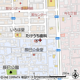 みのり薬局　辰巳店周辺の地図