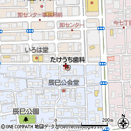 成田家 辰巳店周辺の地図