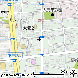 ヤマシタ大元ビル周辺の地図