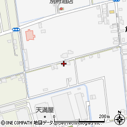 岡山県岡山市中区倉益221周辺の地図