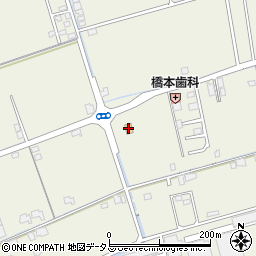 ローソン岡山倉富店周辺の地図