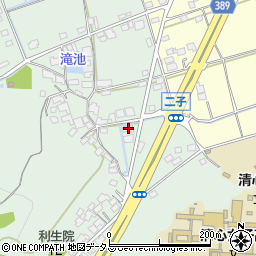 岡山県倉敷市二子1357周辺の地図