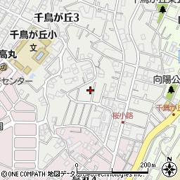 兵庫県神戸市垂水区千鳥が丘3丁目4周辺の地図