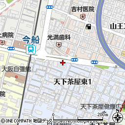 萩ノ茶屋 鶴一本店周辺の地図
