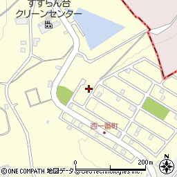 三重県名張市すずらん台西１番町207周辺の地図