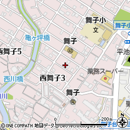 岩谷アパート周辺の地図