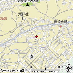 岡山県岡山市中区湊179周辺の地図