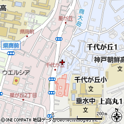 神戸徳洲会訪問看護ステーション周辺の地図