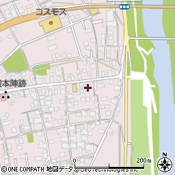 岡山県倉敷市真備町川辺964周辺の地図
