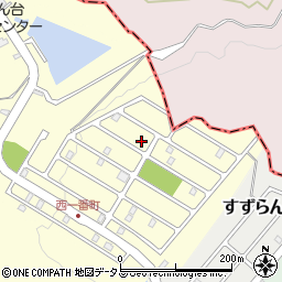 三重県名張市すずらん台西１番町46周辺の地図