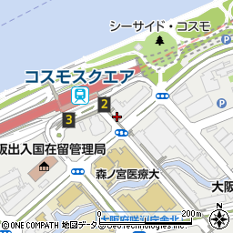 住之江警察署南港コスモ交番周辺の地図