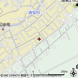 岡山県岡山市中区湊255周辺の地図