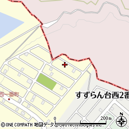 三重県名張市すずらん台西１番町19周辺の地図