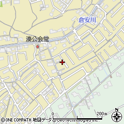 岡山県岡山市中区湊244-4周辺の地図