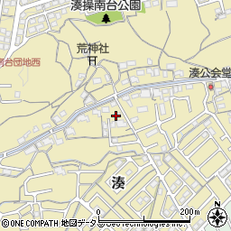 岡山県岡山市中区湊27周辺の地図