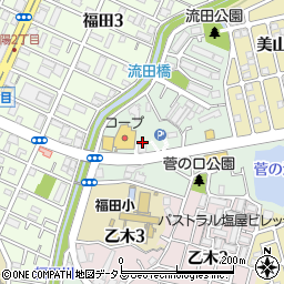 兵庫県神戸市垂水区東垂水町菅ノ口周辺の地図