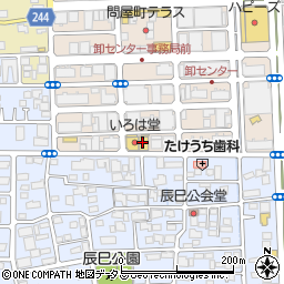 赤木電機株式会社　電材卸部周辺の地図