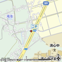 岡山県倉敷市二子1361周辺の地図