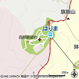 須磨浦山上遊園周辺の地図