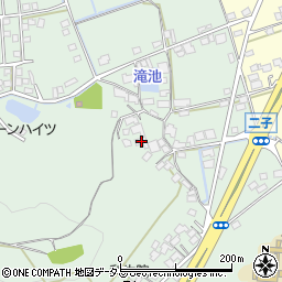 岡山県倉敷市二子1490周辺の地図