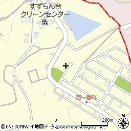 三重県名張市すずらん台西１番町318周辺の地図