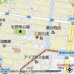 大阪府大阪市生野区林寺6丁目周辺の地図