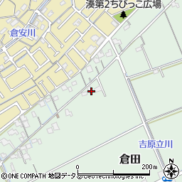 岡山県岡山市中区倉田105周辺の地図