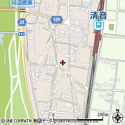 岡山県総社市清音上中島221-4周辺の地図