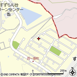 三重県名張市すずらん台西１番町78周辺の地図