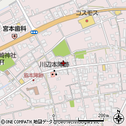 岡山県倉敷市真備町川辺483周辺の地図