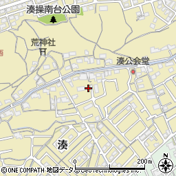 岡山県岡山市中区湊191周辺の地図